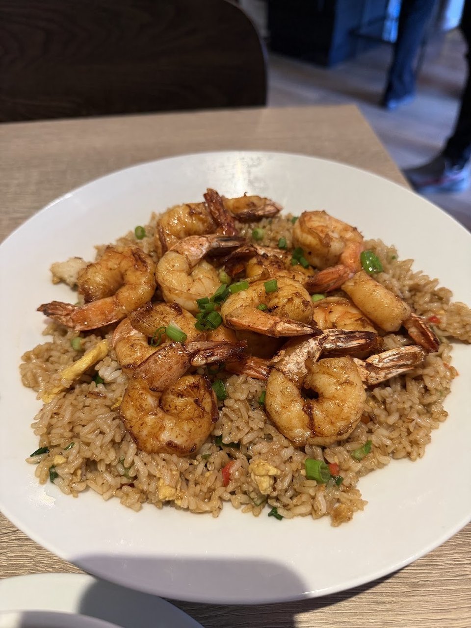 Shrimp Fried Rice with Scallions